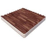  Tatami strunjača (6 delova + 12 ivica / Tamna boja drveta) | Eponuda.com
