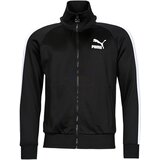 Puma Muška dukserica Iconic T7, crna Cene