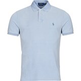 Polo Ralph Lauren POLO COUPE DROITE EN COTON BASIC MESH Plava | shoptok.hr