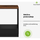 Blumfeldt WoodVista skladišni ormarić | Stabilna MDF radna ploča | Održivi materijali | Jednostavna montaža | shoptok.hr