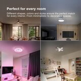 Osram LED RGB prigušiva svetiljka sa ventilatorom CIERZO LED/35W/230V 3000-6500K + daljinski upravljač | Eponuda.com