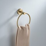 REA Bath Kupaonska viješalica Ring 6610 Modern Brush Gold | shoptok.hr
