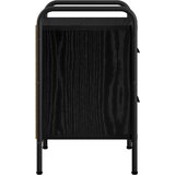 Noćni ormar 2 kom. Crni hrast 40 x 30 x 50 cm Konstruirano drvo | shoptok.hr