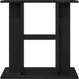 vidaXL Stojalo za akvarij črn hrast 60x30x60 cm inženirski les | Shoptok.si