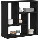  Zidna polica crni hrast 45x16x45 cm inženjerski drvo | shoptok.hr