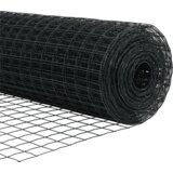 vidaXL Evropska ograja z 13 ostroki 0.8x25 m cinkano jeklo siva | Shoptok.si