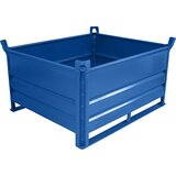 Heson zaboj za zlaganje z drsniki, dxš 1200 x 1000 mm, nosilnost 1000 kg, modra, od 1 kosov Cene