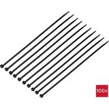 TRU COMPONENTS TC-12523680 vezice 300 mm 4.8 mm crna 100 St. | Eponuda.ba