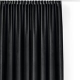 Filumi Crna zavjesa za djelomično zamračenje od samta 265x250 cm Velto – | shoptok.hr