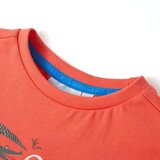  Dječja majica kratkih rukava svjetlocrvena 128 | shoptok.hr