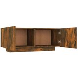 TV ormarić boja dimljenog hrasta 100x35x40 cm konstruirano drvo | shoptok.hr