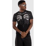 Affliction Collapse T-shirt black lava wash Cene