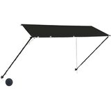 Tenda na uvlačenje s LED svjetlima 300 x 150 cm antracit | shoptok.hr