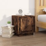  Noćni ormarići 2 kom boja dimljenog hrasta 44x35x45 cm drveni | Eponuda.com