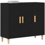  Kreveta Crni hrast 90 x 34 x 80 cm Konstruirano drvo | shoptok.hr