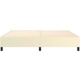  Za krevet s oprugama krem 200x200 cm od umjetne kože | shoptok.hr