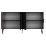 Hanah home Komoda Piero KB150 Anthracite Gold