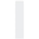 Pregrada za knjige 4 razine bijeli 131,5x29x131,5 cm drvena | Eponuda.ba