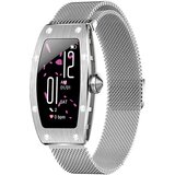 KUMI K18 svarovski smartwatch silver | shoptok.hr