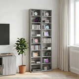 Cd ormar 2 kom. Siva Sonoma 33 x 23 5 x 175 cm - Siva Sonoma 2 33 x 23 5 x 175 cm Cijene