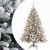  Umjetno božićno drvce s kuglicom 210 cm 300 LED lampica | shoptok.hr