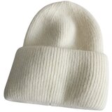 INF pletena kapa - topla in elegantna kapa za zimo white, (21537999) Cene