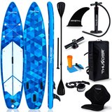 THUNDER Napihljiva SUP deska 320 × 75 × 15 cm – set z veslom, sedežem, torbo in pumpko ® NION, (5000091251) | Shoptok.si