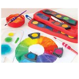 Čaša ZA TEMPERE CLIC&GO FABER-CASTELL 181517 CRVENA BLISTER | Shoptok.si