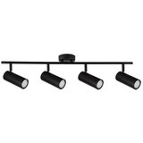 Candellux Lighting Crna metalna stropna svjetiljka 9x76 cm Colly - | shoptok.hr