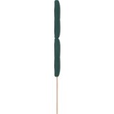  LED Uzglavlje Tamno Zelena 90 cm Baršun | shoptok.hr