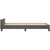  Okvir za krevet bez madraca tamnosivi 90x200 cm baršunasti | shoptok.hr