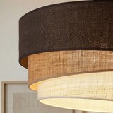  Brilagi - Visilica na sajli TRIO 3xE27/60W/230V, prečnik 60 cm, braon/bež/bela | Eponuda.com