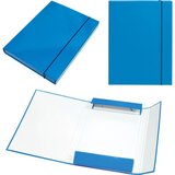 Optima Mapa kartonska s gumicom lak A4/3 cm plava 22490 | shoptok.hr