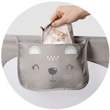 Nukido zaštitna ogradica za krevet 150 x 42 x 35 cm siva | shoptok.hr
