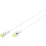 Digitus DK-1624-A-020S RJ45 omrežni kabel\, Patch kabel CAT 6a U/FTP 2.00 m siva zaščiten\, brez halogena\, dvojno oklopljen 1 kos, (20417722) | Shoptok.si