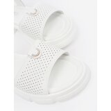 GOODIN White platform sandals | Shoptok.si
