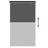  Roleta zaštita od UV zračenja Crna 60 x 230 cm Poliester | shoptok.hr