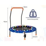 Notranja igrala > Igrače in hobi > Igralnica Mini trampolin za otroke, 92 cm z LED osvetlitvijo in odstranljivim ročajem | Shoptok.si