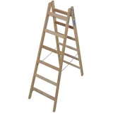 prostostoječa lesena lestev 2x6 stopnic 170262