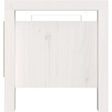  Klop za predsobo bela 80x40x43 cm trdna borovina, (20766916) | Shoptok.si