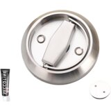 INF Podometna inox kljuka za vrata, pohištvena ključavnica Silver, (21276114) | Shoptok.si