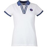 Peak Mountain Polo majice kratki rokavi Polo manches courtes femme ASFALTE Bela | Shoptok.si