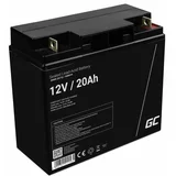 AGM10 svinčeni akumulator 12 v 20 ah svinčevo-koprenast (š x v x g) 181 x 167 x 77 mm M5-vijačni priklop obstojnostni cikel\, brez vzdrževanja, (20438726)