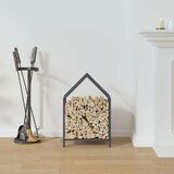 stojalo za drva antracit 40x25x60 cm hladno valjano jeklo | Shoptok.si