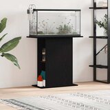  Stalak za akvarij crni hrast 75x36x72,5 cm Konstruirano drvo | shoptok.hr
