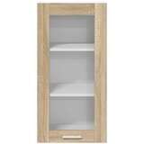 vidaXL Viseča omarica s polico Riga 2 pcs Sonoma hrast 40 x 31 x 80 cm | Shoptok.si