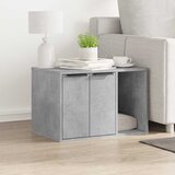  Kutija z mačji pijesak boja betona 60x40x40cm konstruirano drvo | Eponuda.com