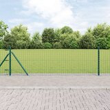  Ograjni Stebri Komplet 26 Zeleni Beton, Kovina 3.2 x 3.2 x 70 cm Cene