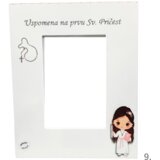  Personalizirani okvirji za prvo sveto obhajilo za deklice – Naj spomini postanejo nepozabni - 9. - 151166 | Shoptok.si