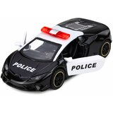  automobil Sportski automobil s motoriziranim metalnim povlačenjem Crni 1:43 Slike